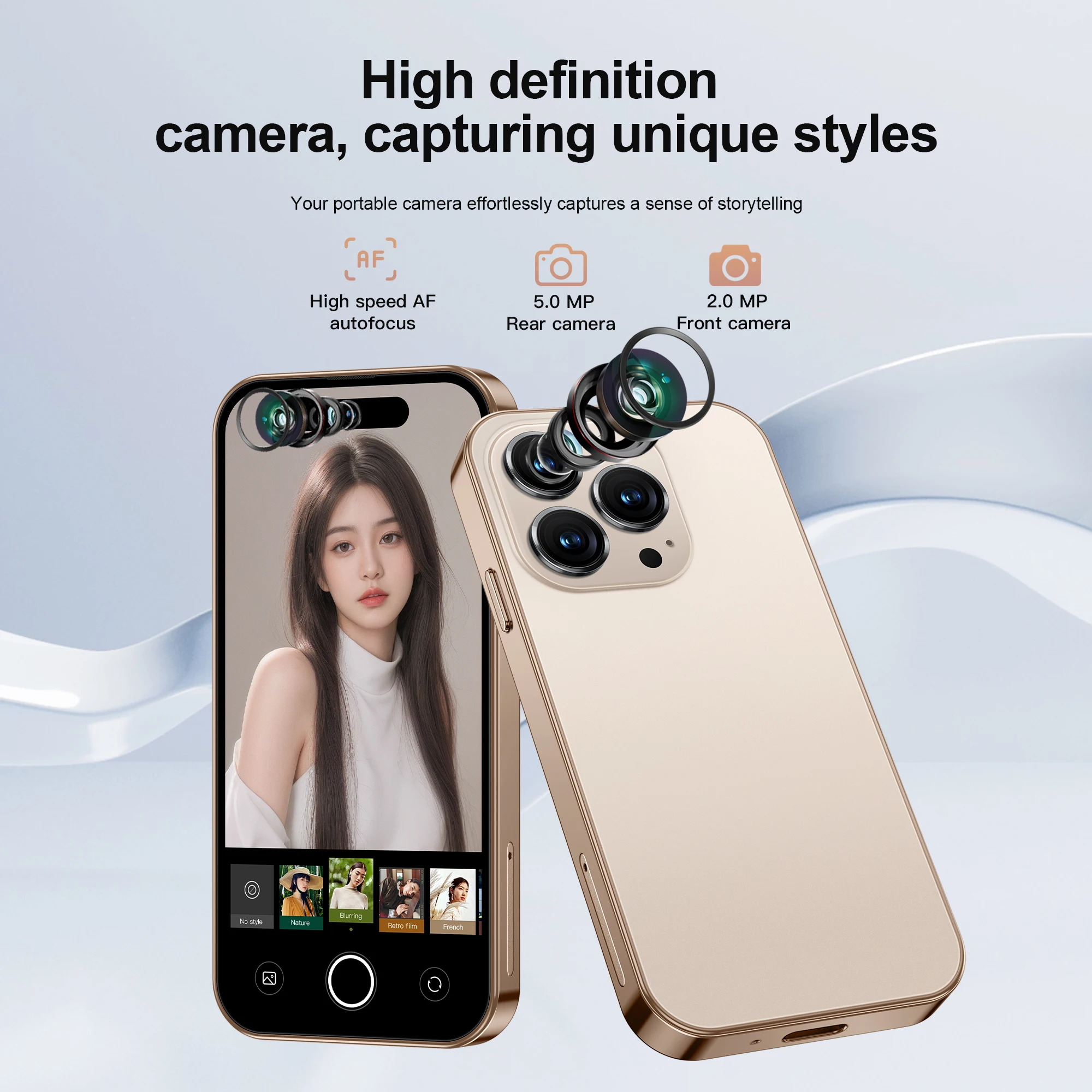 SERVO S16 Mini 3G WCDMA Small Smartphone 2GB RAM 16GB ROM Android10.0 Play Store WhatsAPP Dual SIM 4.0" Display Cute Smart Phone