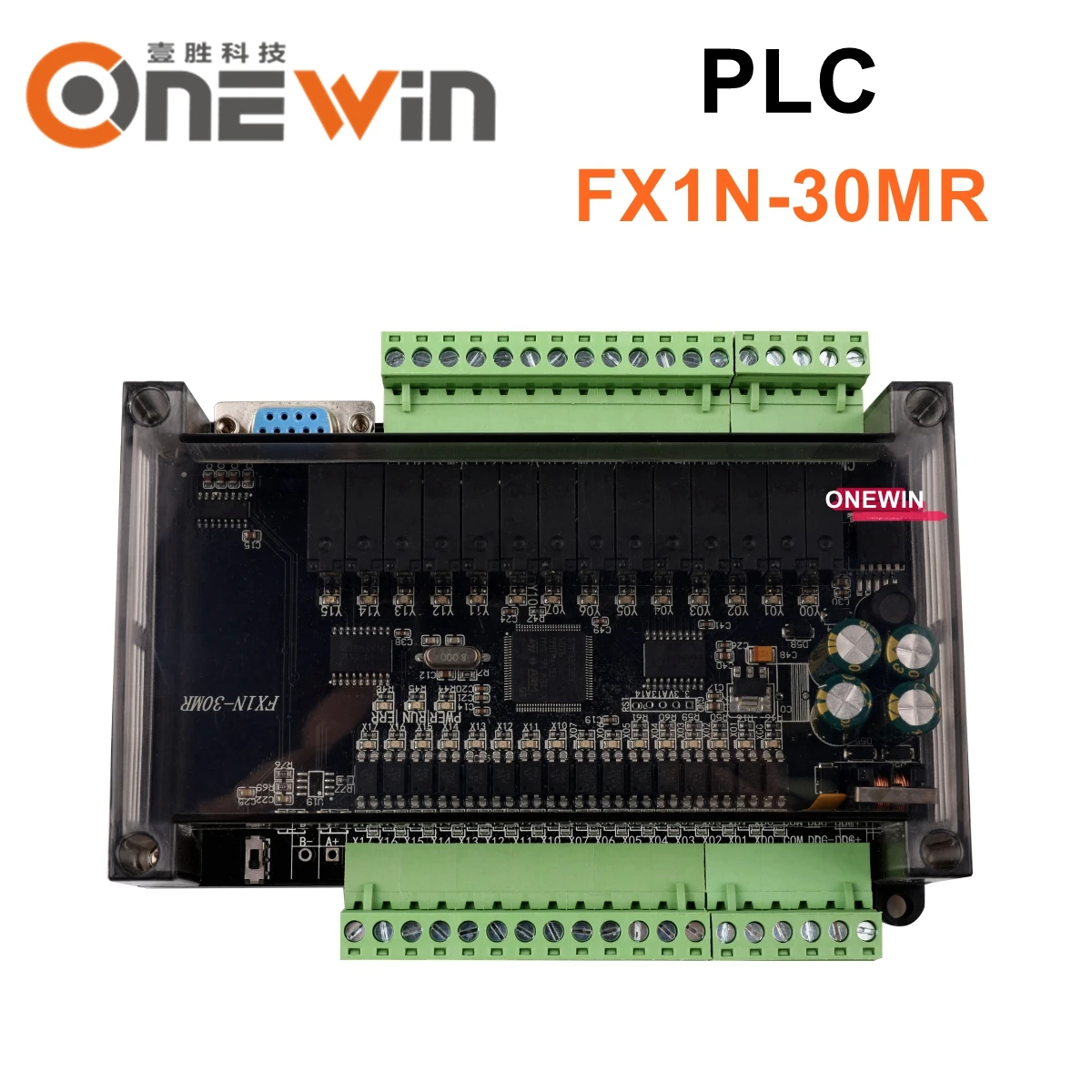 

FX1N-30MR PLC Industrial Control Board 16 Input 14 Output DC24V