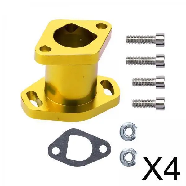 

Carburetor Intake Adaptor Aluminum Rubber Connector Motorcycle Carburetor Adapter for Honda CG125 Parts Replacement