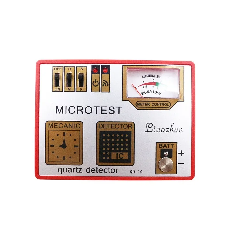 Button Battery Electric Quantity Tester Movement Demagnetizer Movement Tester Household Electronic Meter Repair Tool