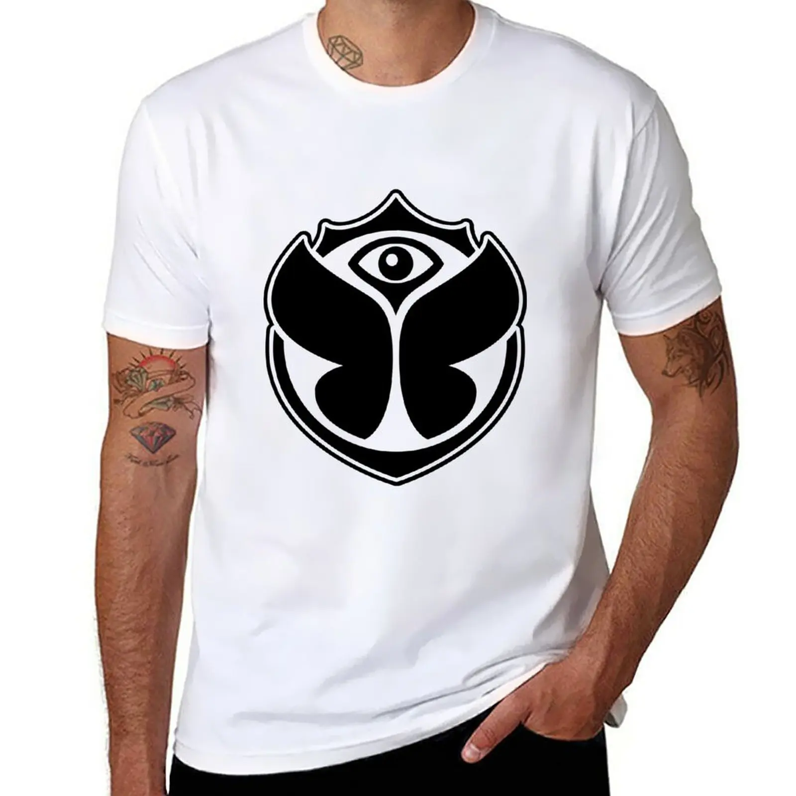 

New Tomorrowland Logo T-Shirt graphic t shirts man clothes black t shirt customized t shirts men clothings