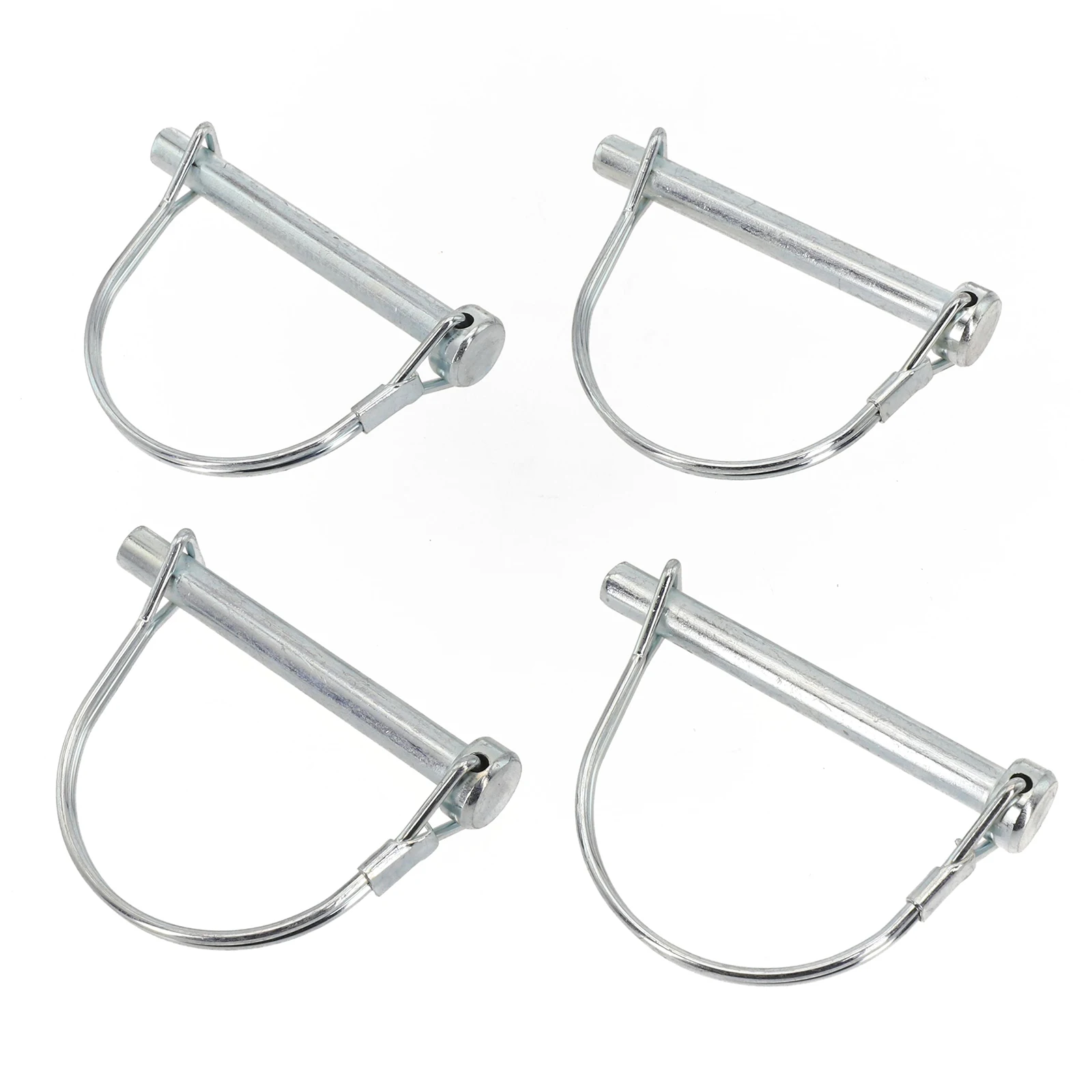 Quick Lock Safety Pin Lock D Shape Metallocking Quick Lock Trailer Coupler M8*70mm Bicycle Stroller Cargo Boat