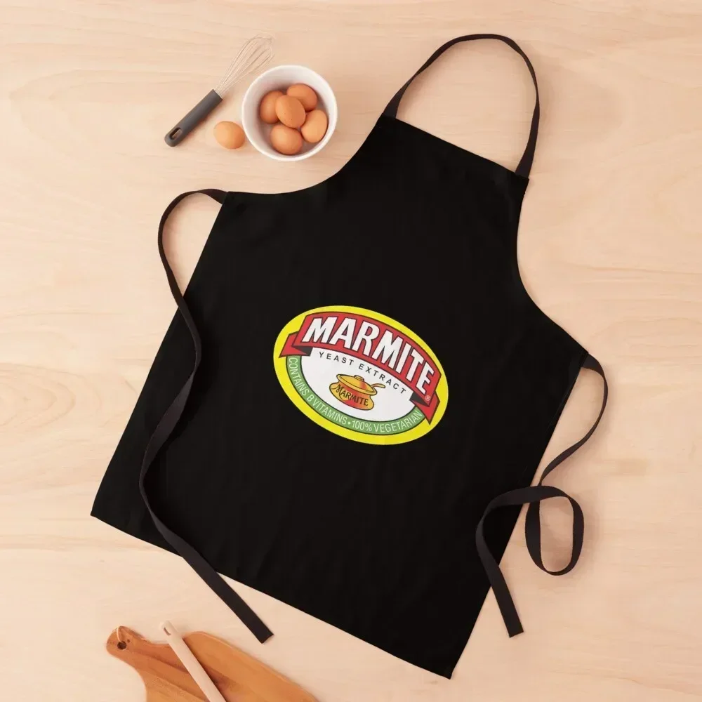 marmite logos Apron Kitchen Man Woman Kitchen Chef Uniform Things For The Home Apron