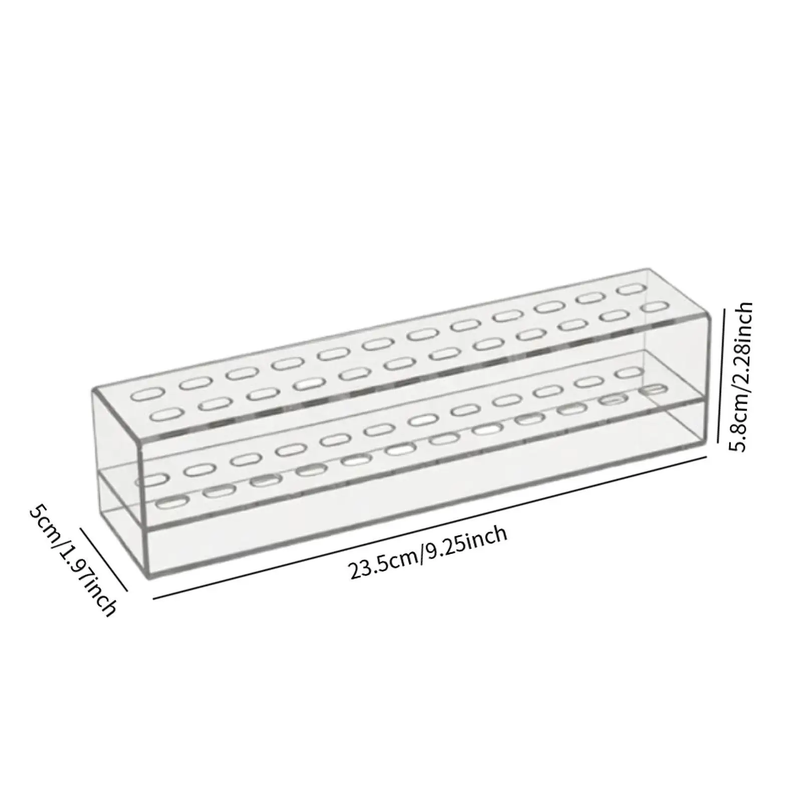 ピンセットホルダー美容メイクツールオーガナイザーアクリルまつげエクステ用品ディスプレイスタンド収納ラックドレッサー化粧台用