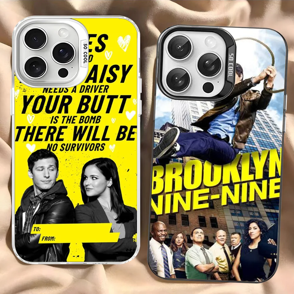 Sitcom B-Brooklyn N-Nine N-Nine Phone Case For IPhone 16 15 14 13 12 11 Pro Max X XR XSMAX 8 7 Plus Matte Shockproof Back Cover