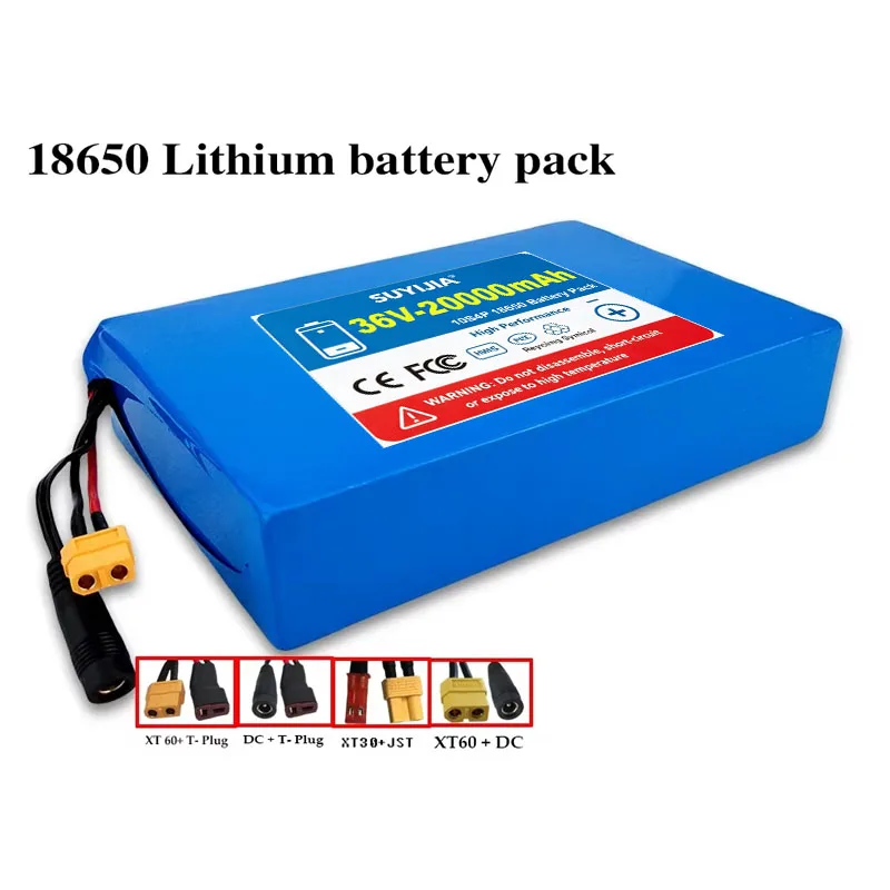 36V 10S4P Lithium-ion Battery Pack 20000mAh Suitable for Bicycles, Cars, and Electric Scooters,with Built-in BMS