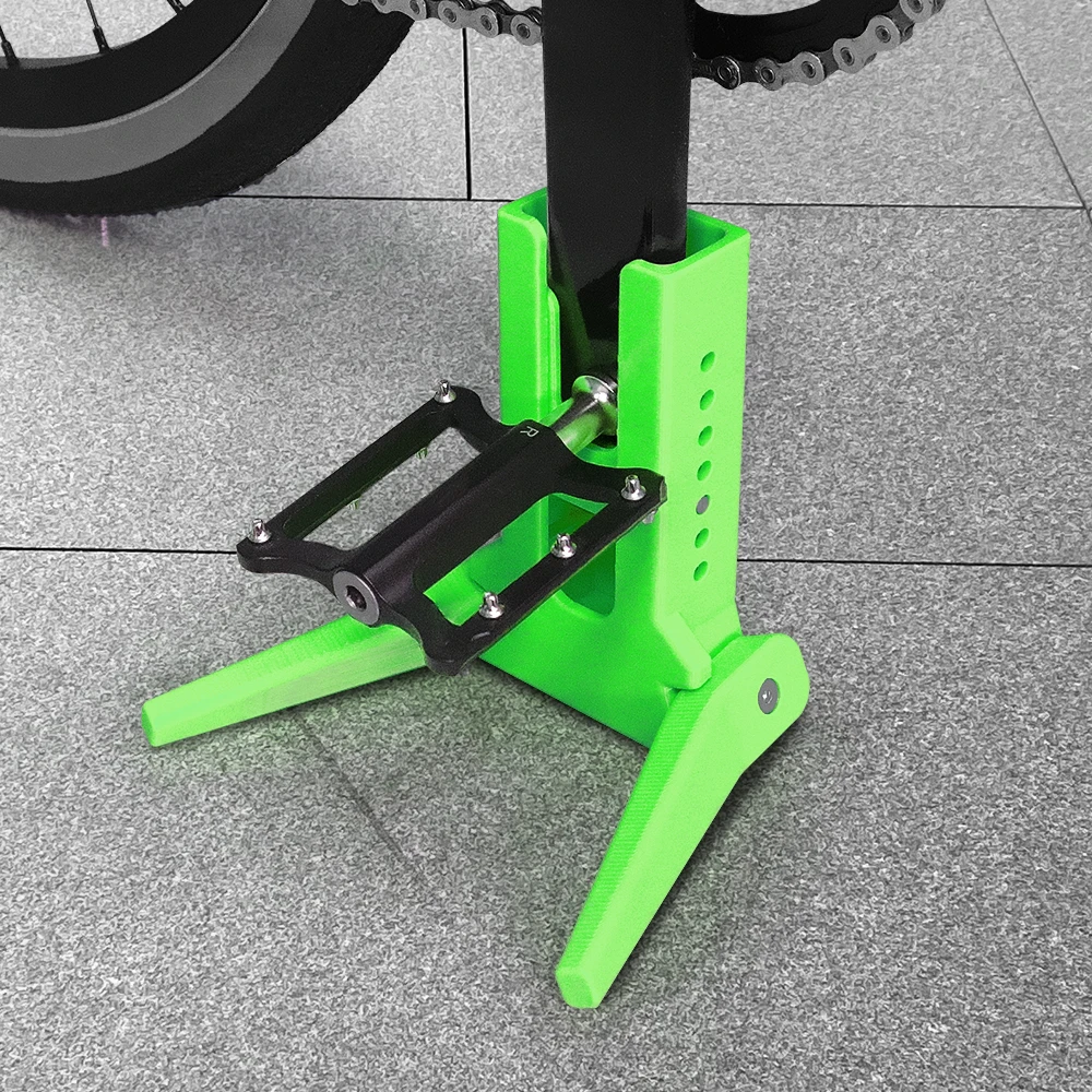 1pcs Bicycle Kickstand 7 Gear Adjustable MTB Mountain Bike Plastics Support Stand Rear Kick Holder for Road Mountain Bike Part