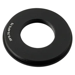 M26-M49 Flange Modify Lens Adapter M26 x0.75 Female To 49mm x0.75 Male Screw