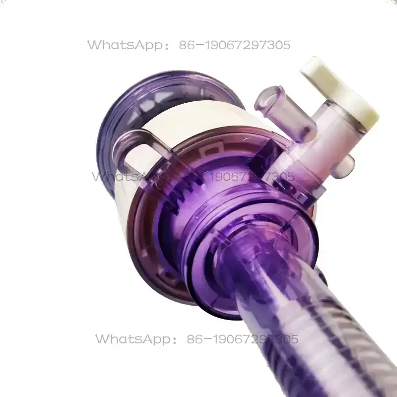 Disposable Casing, Purple and White Color Scheme Integrated Puncture Casing Assembly