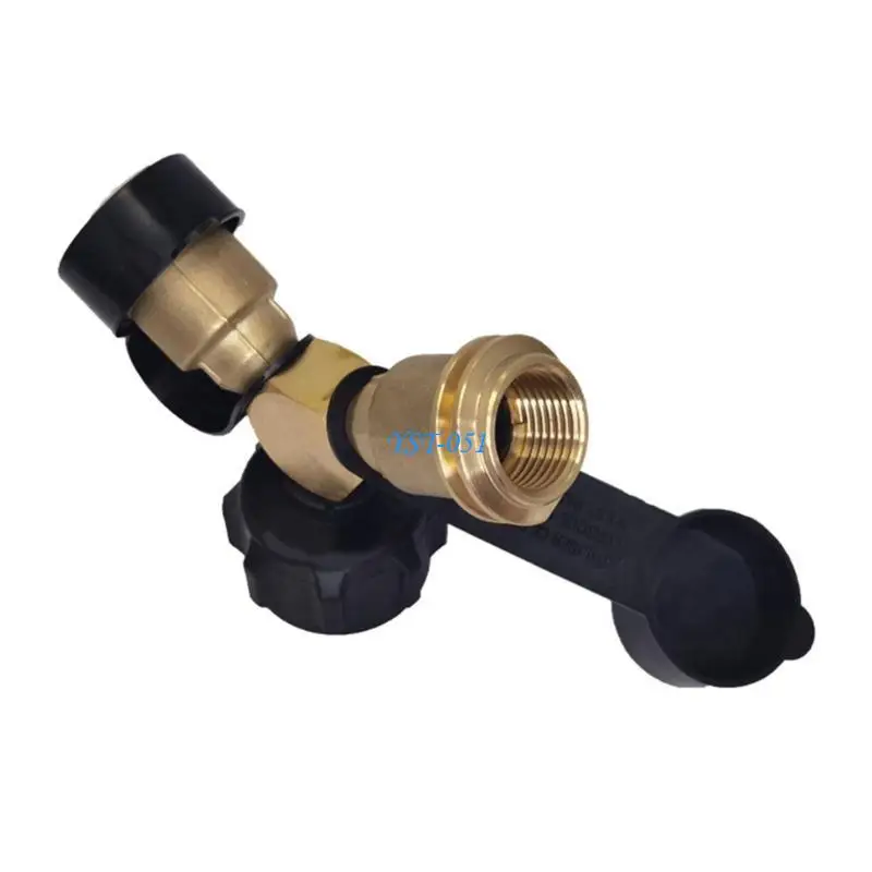 

E15A Brass Propanes Level For Camping And Heating Appliances for Trailer