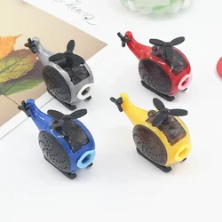 1PC Cute creative Pencil Sharpener Helicopter Modeling Student Pencil Learning Tool Gift Prizes
