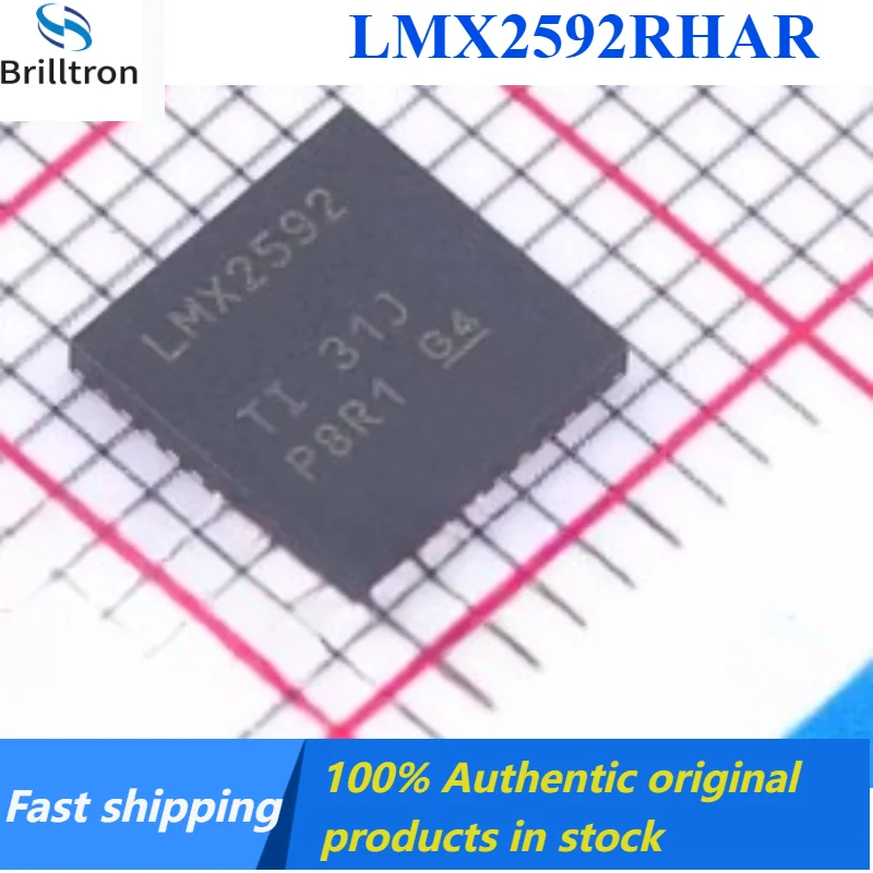 2-10PCS LMX2592RHAR LMX2592 Wideband Frequency Synthesizer Chip VQFN-40 Brand New Original in Stock , Fast Shipping.