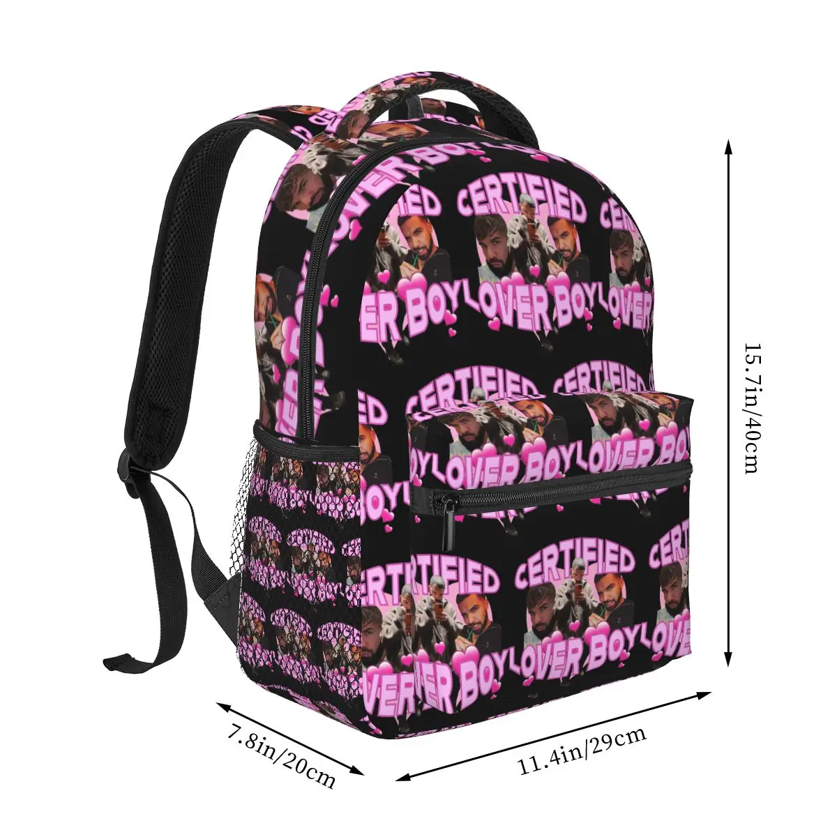 Drake BBL Certified Lover Boy Backpack Hot Sale Daypack Large Capacity Children BookBag School Bag Shoulder Bags for Men Women