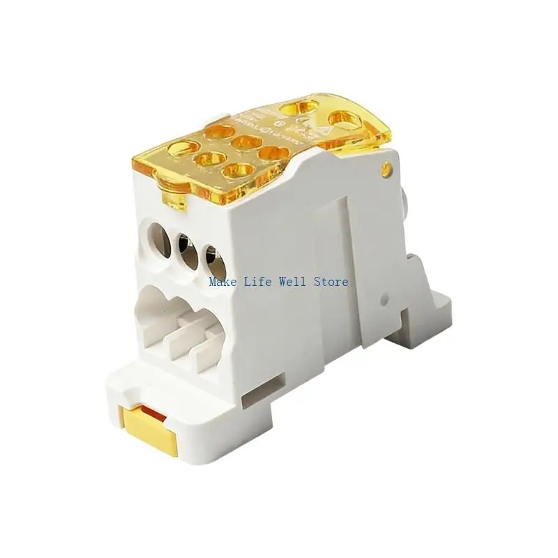 Single Stage Splitter Box Mounted Terminals Block 125A Junction Box For High Performances Electrical Systems