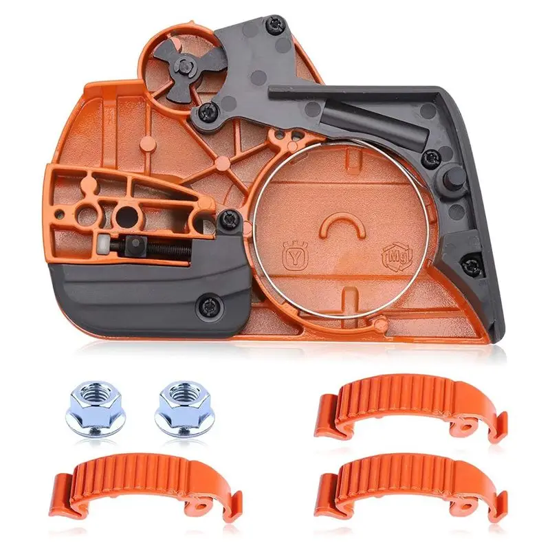 Must Have 440 Chain Brake Assembly Side Clutch Cover For 440 Chainsaw, Husky II Chainsaw Clutch Cover With Brake Assy