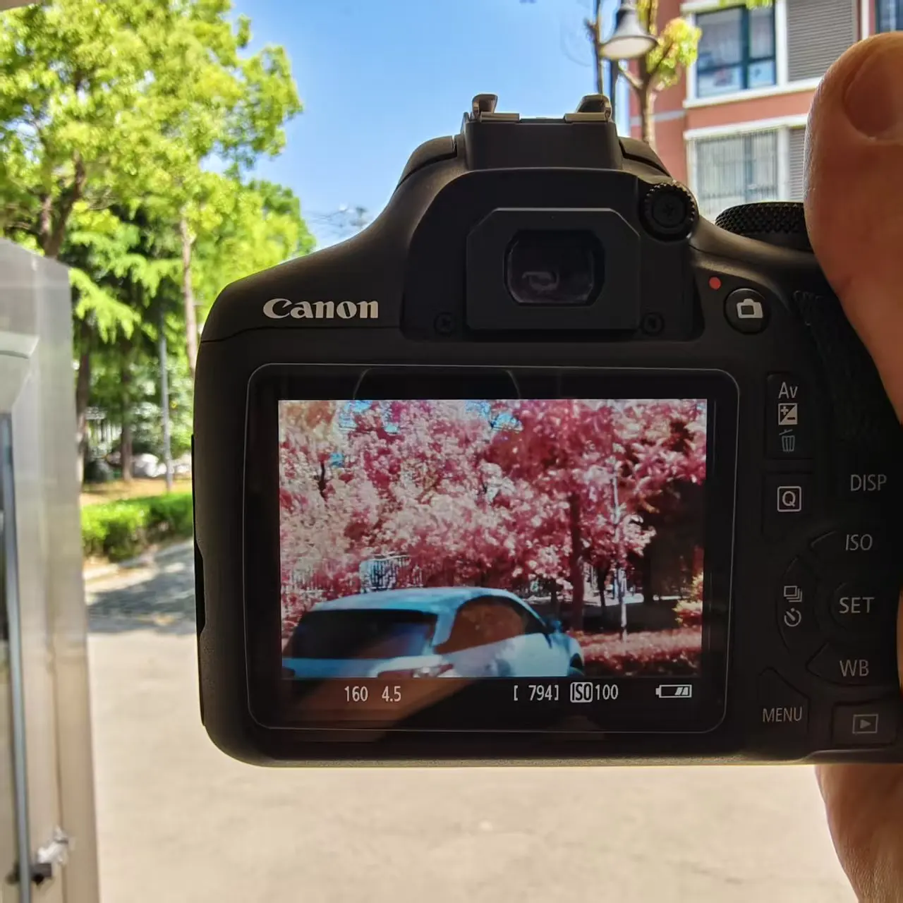 Pink Red Aerochrome Effect IR Chrome Optical Filter Glass For Camera Infrared Photography