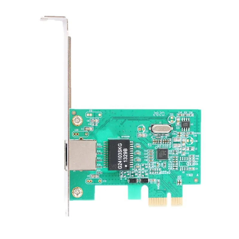 N35R-GE-8111E-DB-YK Gigabit Ethernet PCI-E Network Card With RJ45 Connector Interface-Supports Up To 1000Mbps Transmission Speed