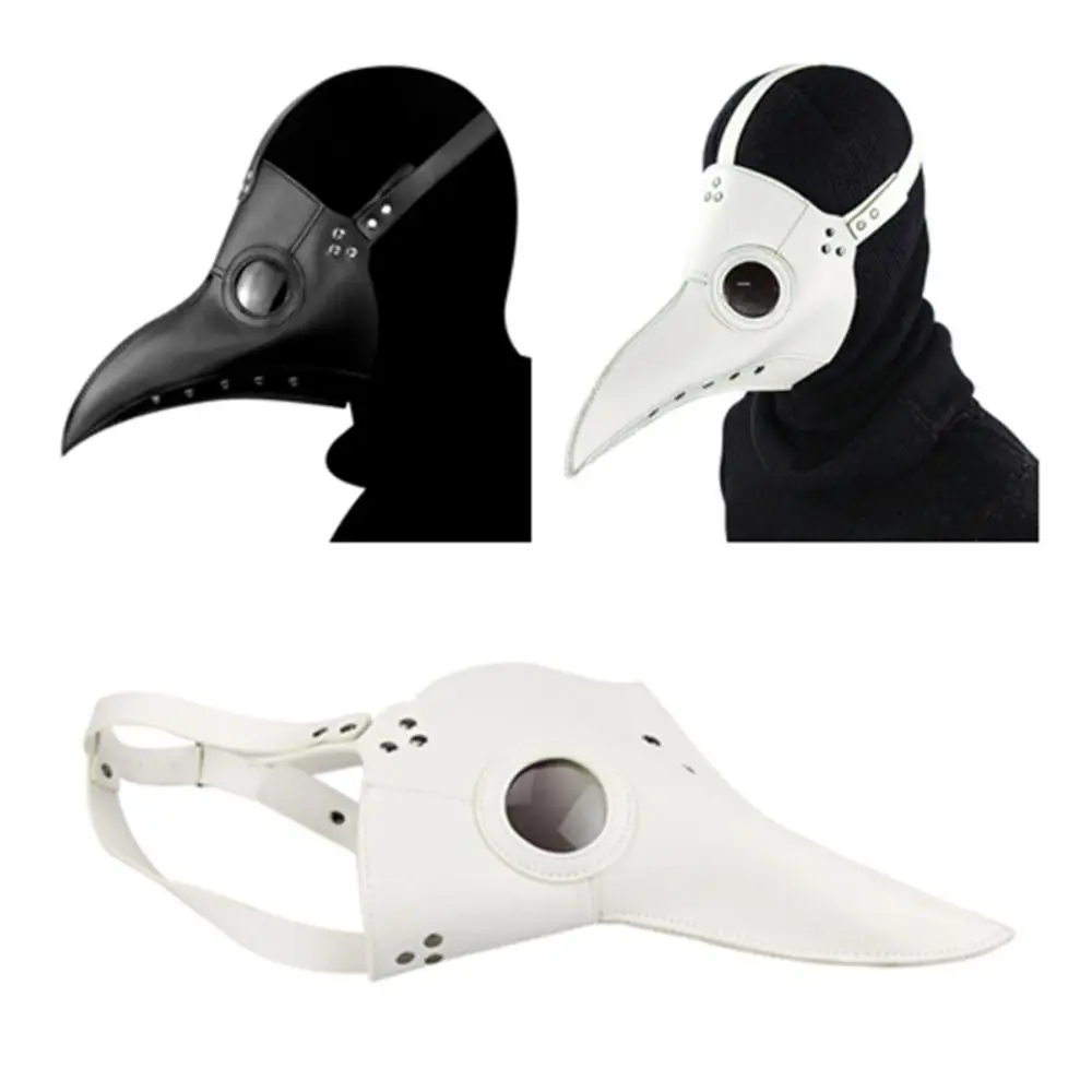 

Cosplay Props Long Nose Beak Steampunk Bird Mask Cartoon Funny Plague Doctor Mask Plastic Halloween Bird Mask Nightclub