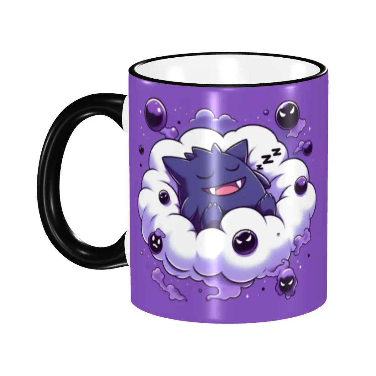 

Персонализированная кружка для кофе с покемоном Генгаром, керамическая кружка-призрак в стиле DIY, креативный подарок