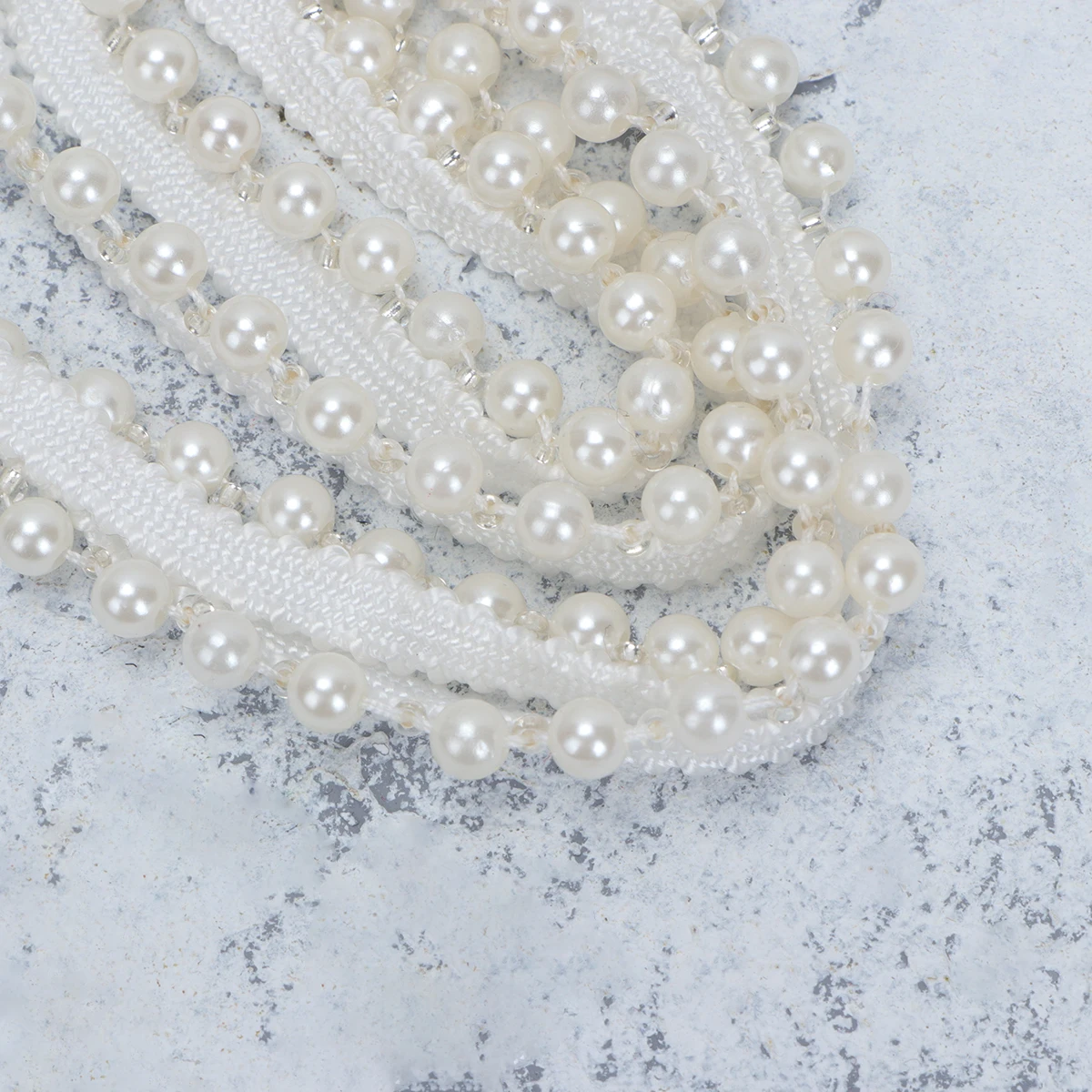 

Pearl Lace Strips 10 Yard Ribbon Premium Diy Clothing Accessories DIY Clothing Accessories Sewing Elastic Band