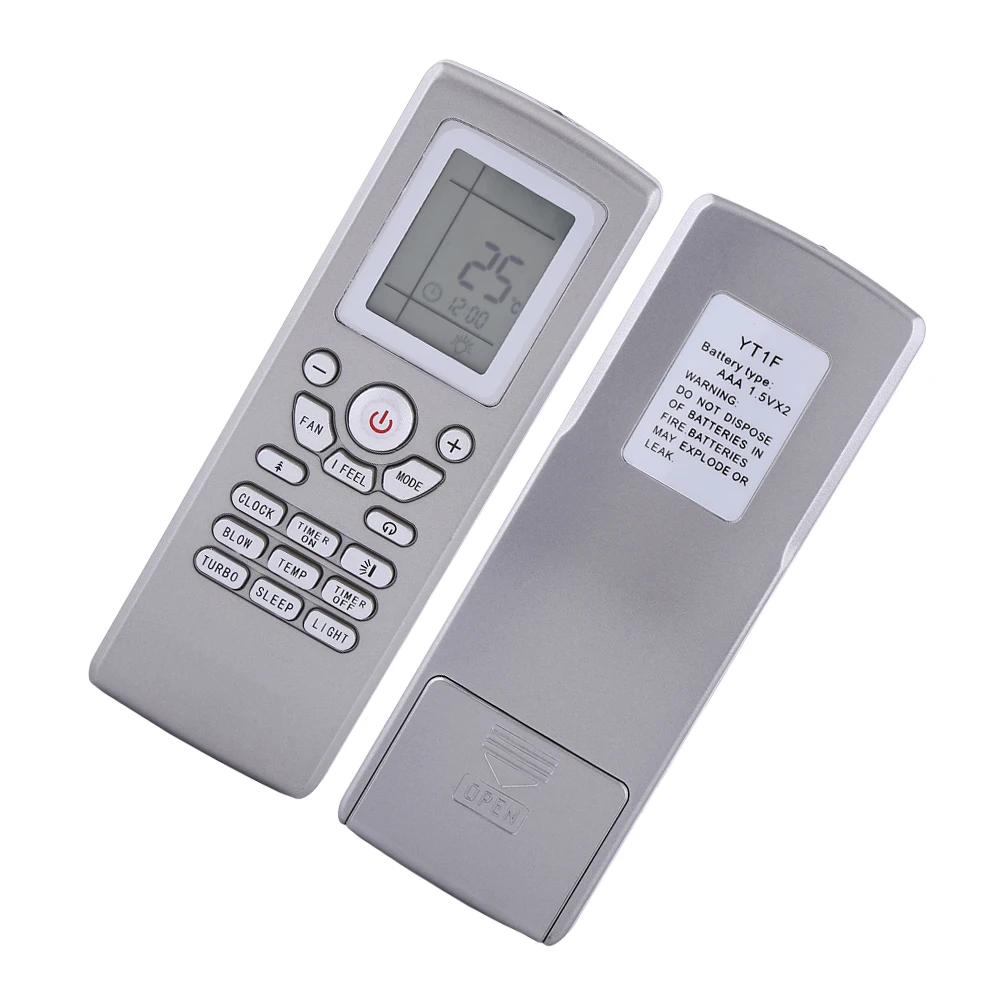 Remote Control Controller Replacement for Gree Air Conditioning Yt1f Yt1ff Yt1f1 Yt1f2 Yt1f3 Yt Remote Control