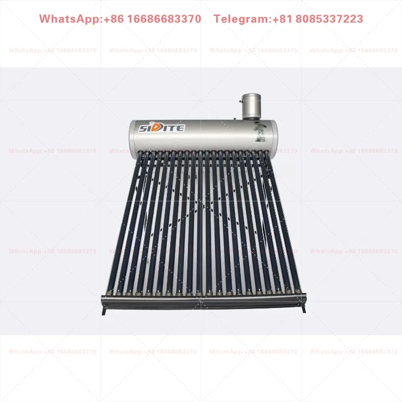 Household Outdoor Free-Standing Vacuum Tube Accessory for Solar Water Heater Hotel Use with Complete Instructions