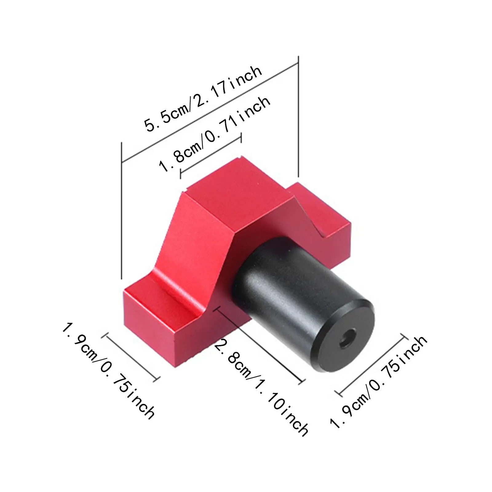 Werkbank Peg Brake Stop Quick Release Clamp voor Carpenter Professional
