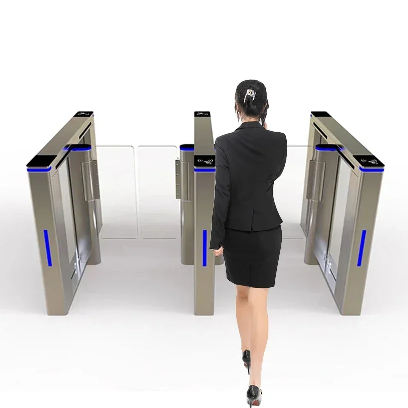 Professional Supplier Security Entrance Access Control Automatic Speed Swing Turnstile Gate