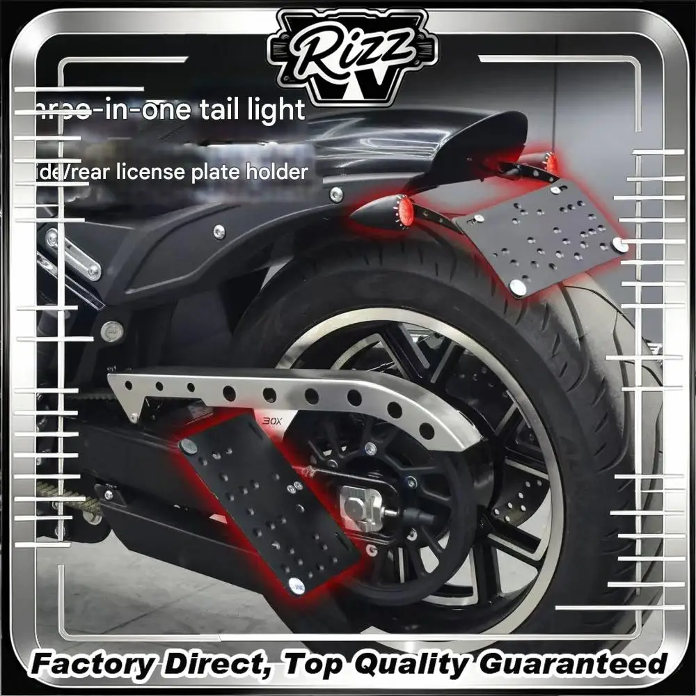FOR GAOKIN Thor650 Aluminum Alloy Side Fender Bracket Retro Modification Hidden Short Tail Design for Removing Original Long