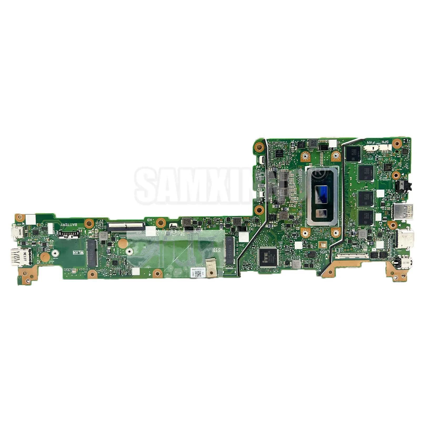 Imagem -02 - Samxinno X420fa Placa-mãe para Asus Vivobook 14 X420 F420fa A420fa X420f Placa-mãe Portátil i3 i5 i7 8th Gen Cpu 4gb 8gb Ram