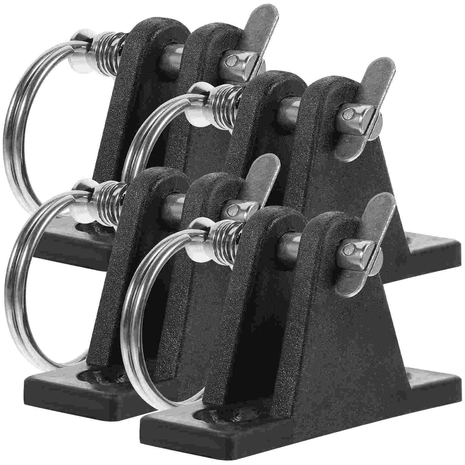 

4 Pcs Deck Yamagata for Boats Bimini Tops Hinges With Pin Hardware Fitting Mount Fittings