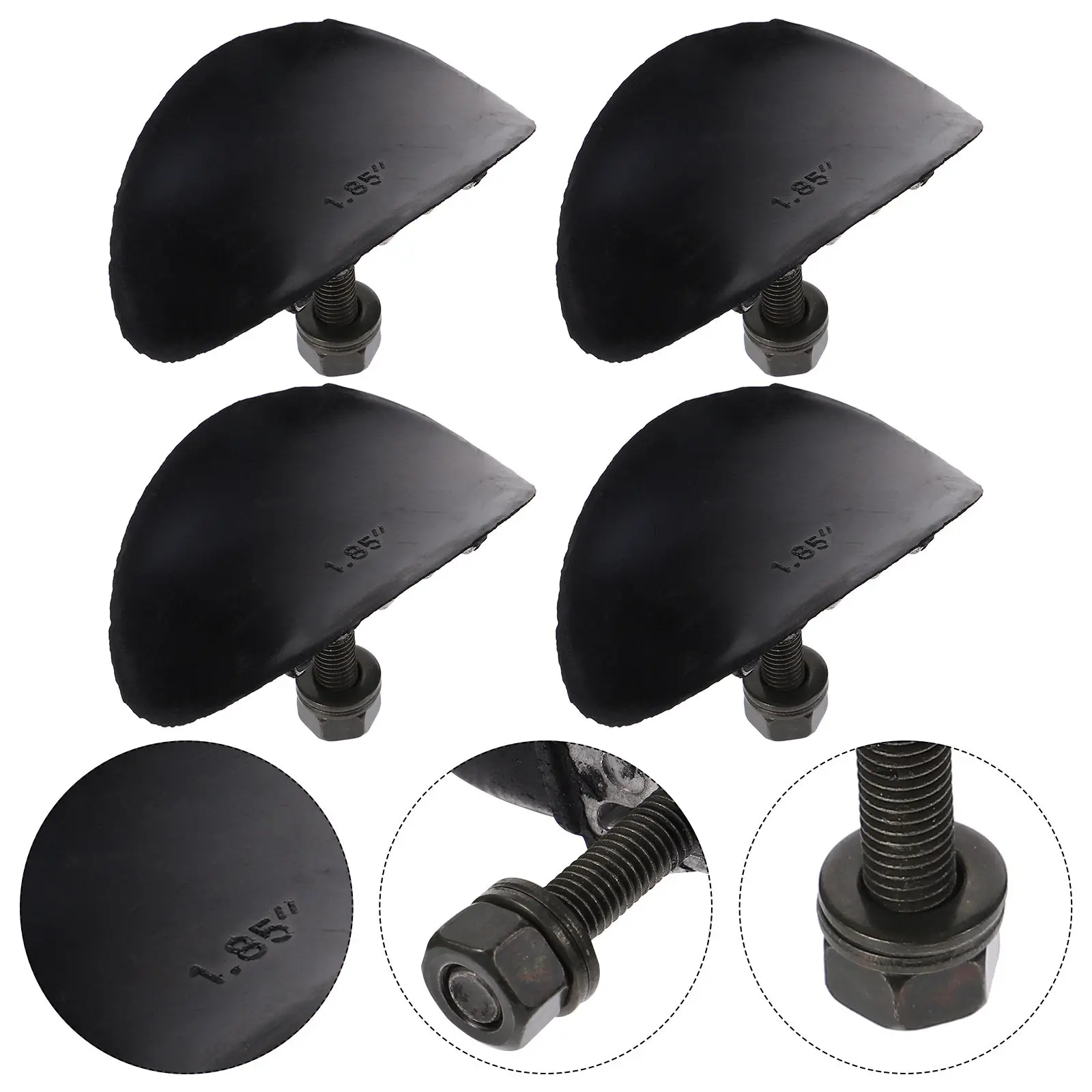 

4Pcs Rim Lock Molded Plastic Flap Heavy Duty Die Cast Body Vibration Nut for Motocross Bikes Vibration Pad Nut