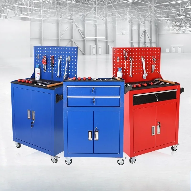 Workshop Maintenance Mobile Trolley Drawer Style Auto Hardware Tool Cabinet Storage Box Organizer
