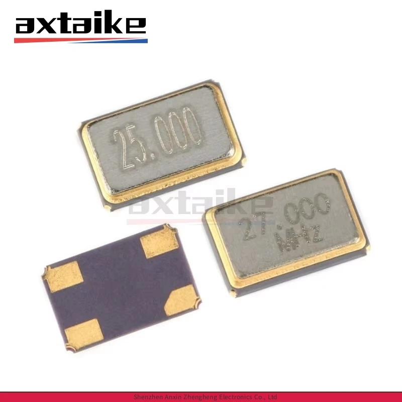 

10PCS 3225 SMD Passive Crystal Oscillator 8M 10M 11.0592M 12M 13.56M 16M 20M 22.1184M 24M 25M 26M 27M 30M 32M 40M 48M MHZ 4Pin