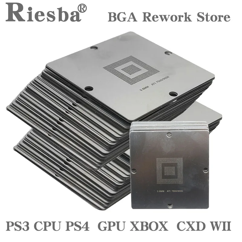 

184 pcs/set Original 90MM Universal BGA Reballing Stencils BGA Tools For Game Console PS3 CPU PS4 GPU XBOX CXD WII