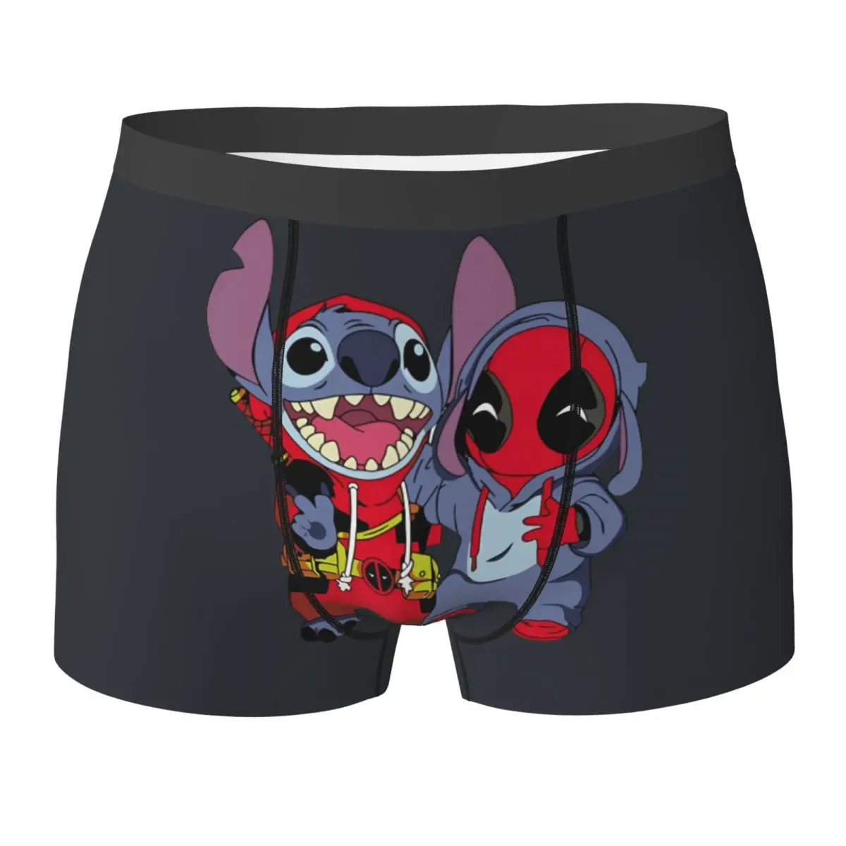 Stitch Boxer Brief Marvel Underwear Hot Sale Male Classic Boxershorts Design Plus Size Panties