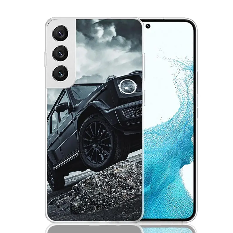 Sport Car C63 E63 S63 G63 For Samsung Galaxy S24 S23 S21 S22 Ultra S10 Plus S20 FE Phone Case S10E S8 S9 + Housing Shell Coque