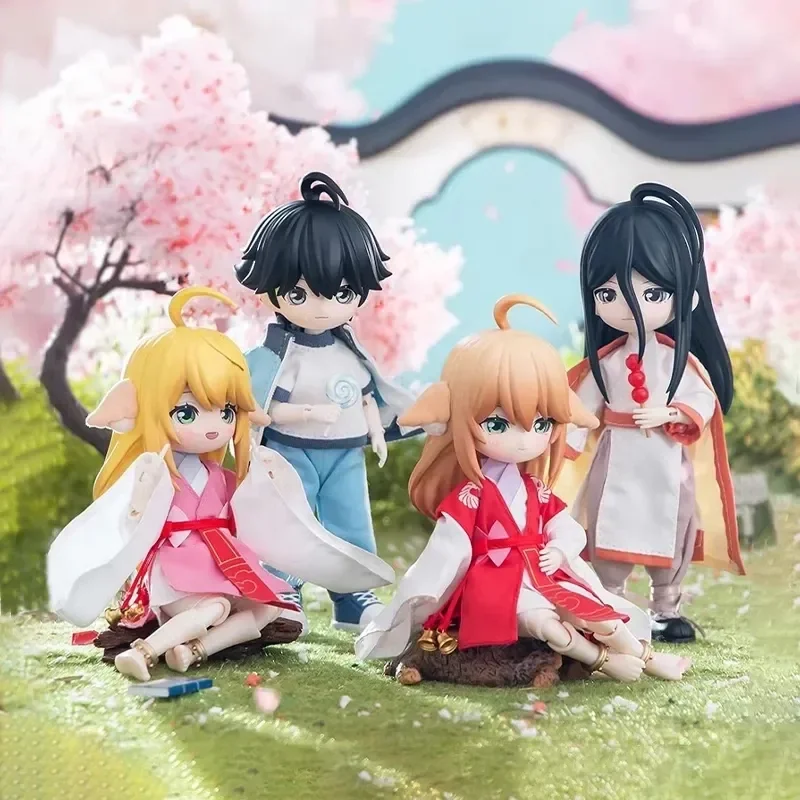 New Authentic Fox Demon Little Red Maiden Bjd Blind Box Marriage Order Series 12 Points Tu Shan Hong Hong Su Cute Handmade Gift