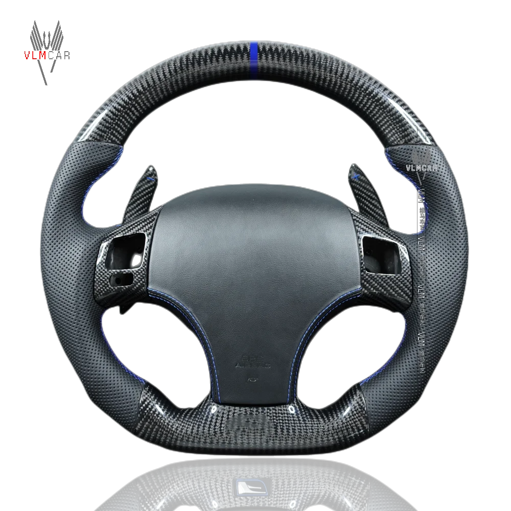 

Carbon Fiber Steering Wheel for Lexus IS250 IS350 IS F 2006-2011 Alcantara Leather Grip Direct Fit JDM Style Sport Design