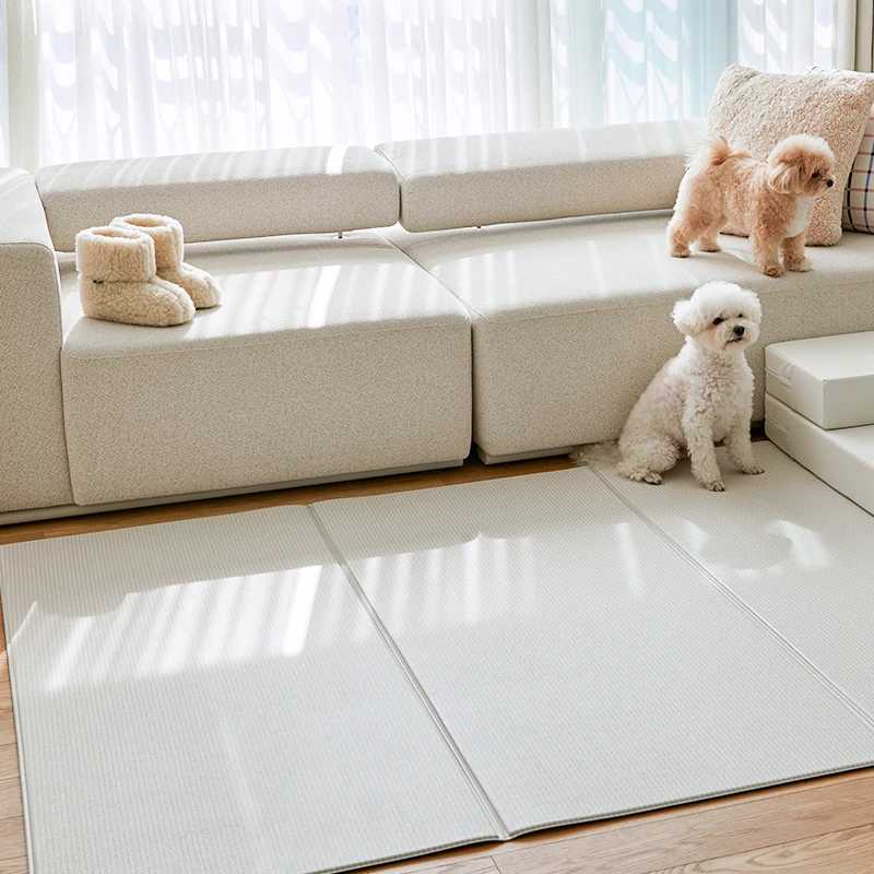 

Коврик для животных Liku Pet Mat, противоскользящий, водонепроницаемый, из ПВХ, для собак, подходит для всех размеров собак и для всех сезонов.