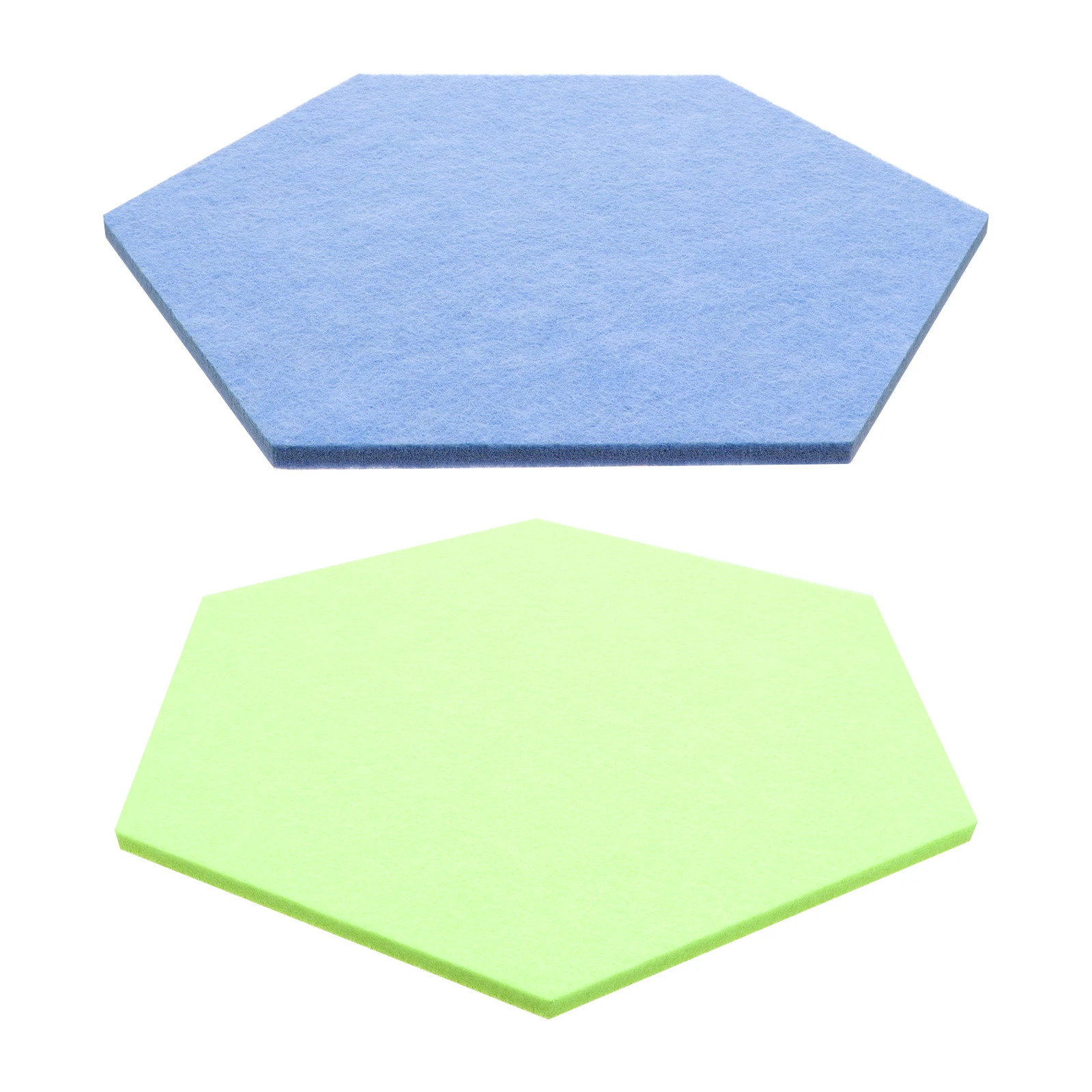 

2pcs Hexagon Message Board Felt Wall Sticker Practical Family Photo Background Memo Peg Office Display