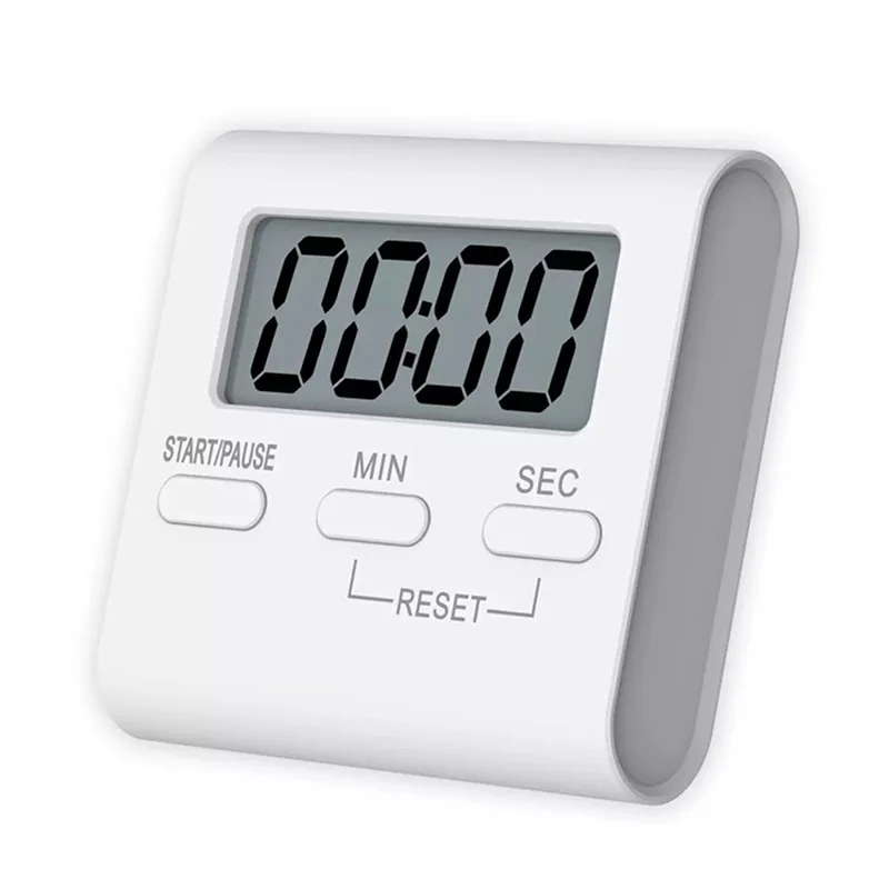 Digitaler küchen timer koch timer lcd digitaler manueller countdown timer mechanischer digitaler küchen timer magnetische küchen helfer