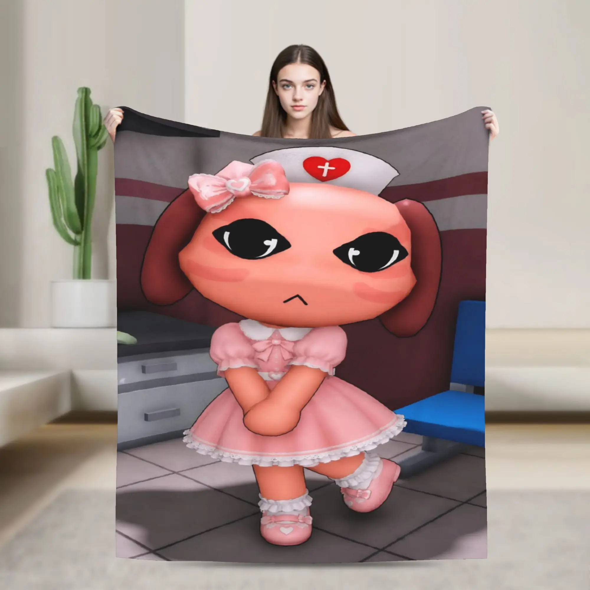 Animals Hospitals Blankets Flannel  Comfortable Super Soft Throw Blanket for Sofa Rug Piece