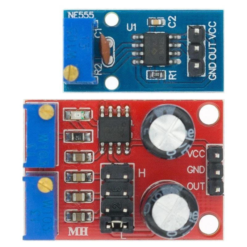 NE555 Pulse Frequency Duty Cycle Adjustable Module Square Wave 5V-12V Signal Generator
