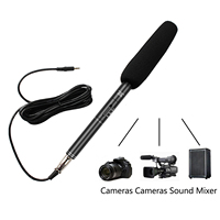 Wired Interview Microphone Aluminium Alloy Professional Noise Reduction Handheld Report Microphone Condenser Microphone