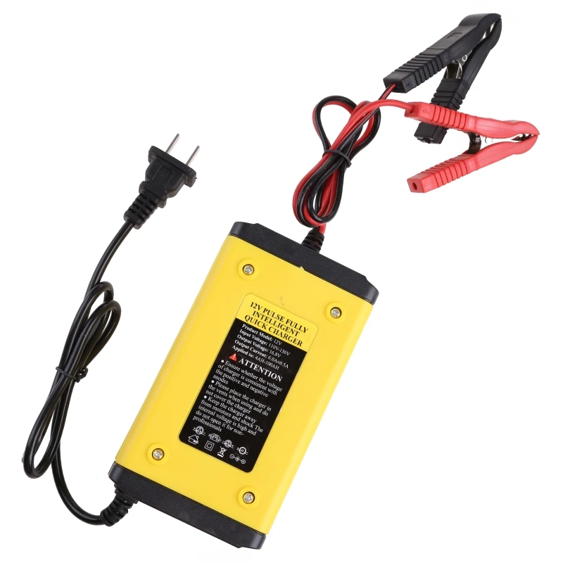 

U90C Fully-Automatic for Smart Pulse Charger 12V Charger Maintainer Trickle Charger LED Display Booster Cl