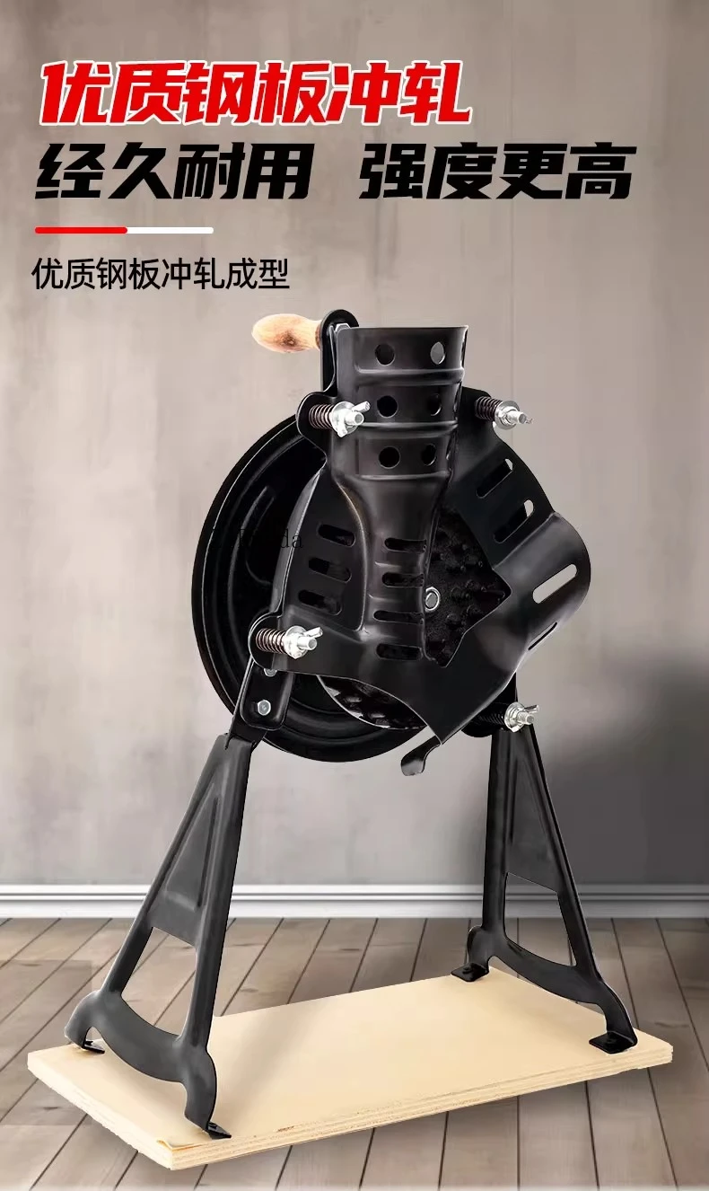 Thickened hand-cranked corn thresher Household small grain-wrapping corn kernel removal machine