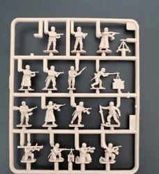 Miniature model 1/72 Germman elite troops  soldiers 14pcs/set