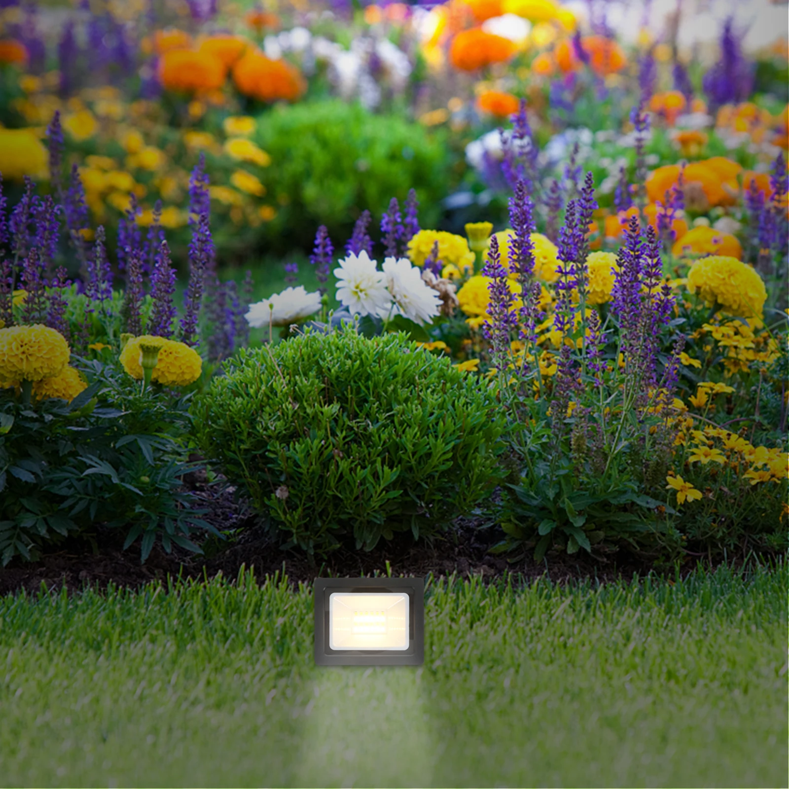 

Portable 30W Led Outdoor Waterproof Backyard Garden Bright Security Lighting Landscape Playground Exterior