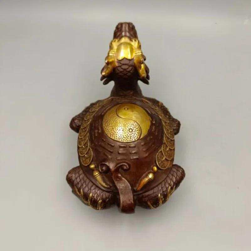 New product Bagua Back Money Copper Dragon Turtle